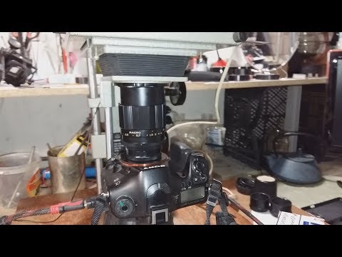 Видео: Оцифровка негативов  фотоувеличителем Крокус.