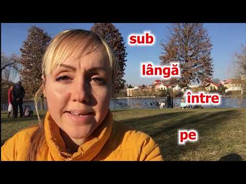Видео: Румынский язык.Video 2.Использование существительного с артиклями и без после предлогов.