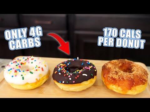 Видео: Эти низкоуглеводные пончики — ИДЕАЛЬНЫЙ десерт! (Сжигание жира/Легкий источник белка)