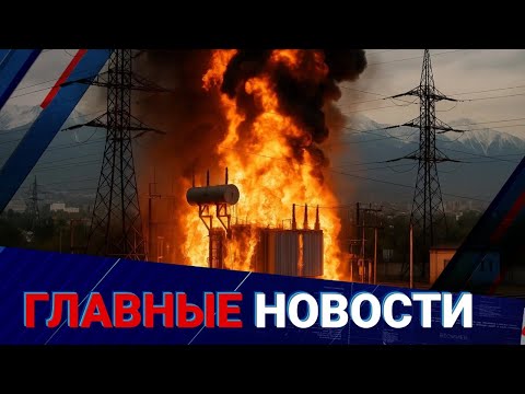 Видео: Что взорвалось в Алматы? Пострадало здание и автомобиль | Главные новости | 17.11.2025