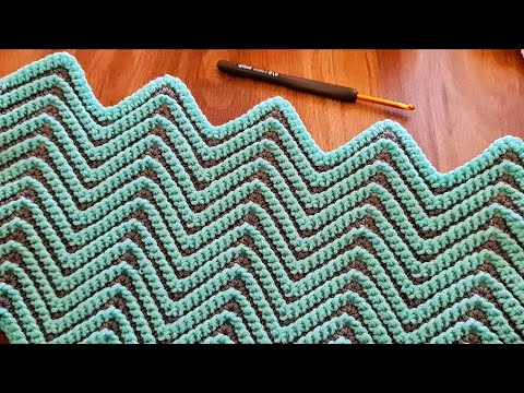Видео: САМЫЙ КРАСИВЫЙ и УНИКАЛЬНЫЙ узор крючком, который вы когда-либо видели! ПРОСТОЕ вязание крючком для
