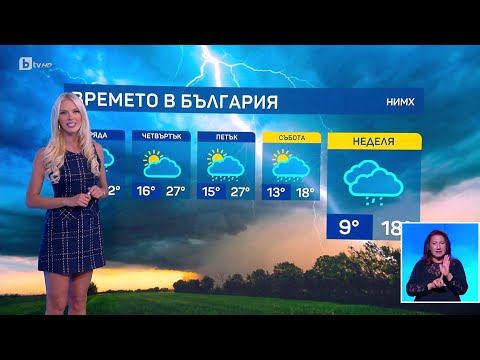 Видео: BTV Времето (10.09.2024 г. – централна емисия)