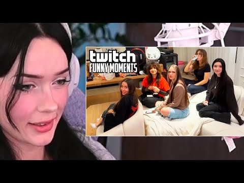 Видео: Булочка смотрит Топ Моменты с Twitch | Бухлострим с Девушками Фриков