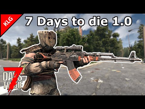 Видео: 7 Days to die 1.0 ► ПЕРЕВООРУЖЕНИЕ Первый Калаш ► #3