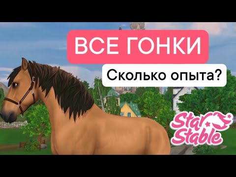 Видео: ВСЕ ГОНКИ В Star Stable Online. КАК БЫСТРО ПРОКАЧАТЬ ЛОШАДЬ В  SSO?