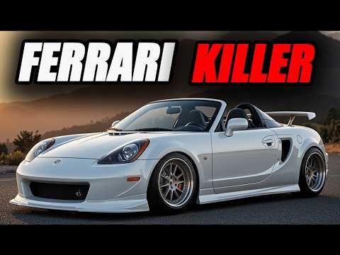 Видео: Toyota MR2 Spyder — среднемоторный зверь за 10 тысяч долларов, который ПОЗОРВАЛ суперкары!