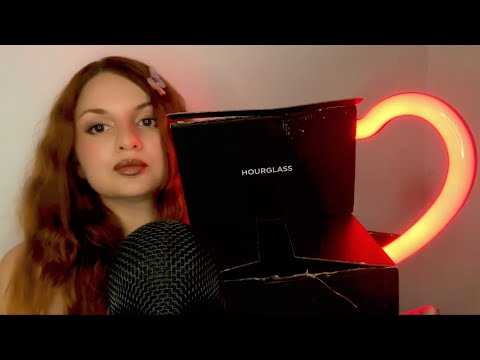 Видео: АСМР 💄 Распаковка посылки HOURGLASS 📦 (Палетка 2025 и не только!) Шепот, таппинг, мурашки 100%