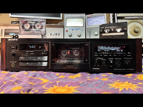 Видео: Возрождение- Sony TC-K555esR, запись на ленты метал и нормал!