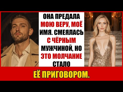 Видео: ОНА ПРЕДАЛА МОЮ ВЕРУ, МОЁ ИМЯ. СМЕЯЛАСЬ С ЧЁРНЫМ МУЖЧИНОЙ, НО ЭТО МОЛЧАНИЕ СТАЛО ЕЁ ПРИГОВОРОМ.