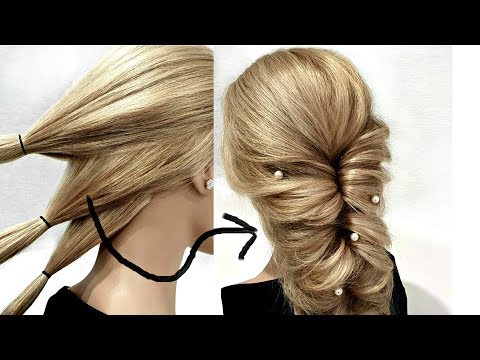 Видео: 7 Самых быстрых Свадебных причесок за 5 минут, Которые вам понравятся!