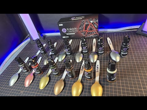 Видео: *Tooltime with Styderprime* Набор Kaleido Colorworks 12 металлических цветов