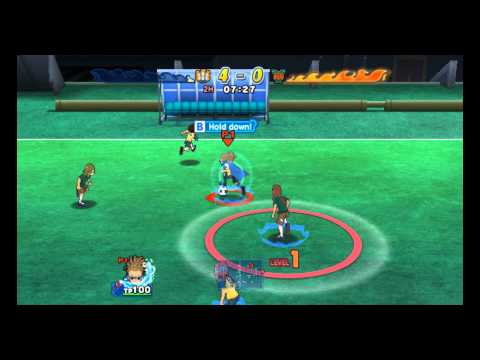 Видео: Иназума 11 страйкас прохождение 1 против королевской академии