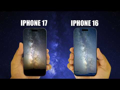 Видео: iPhone 17 Pro против 16 Pro для фотосъемки Млечного Пути