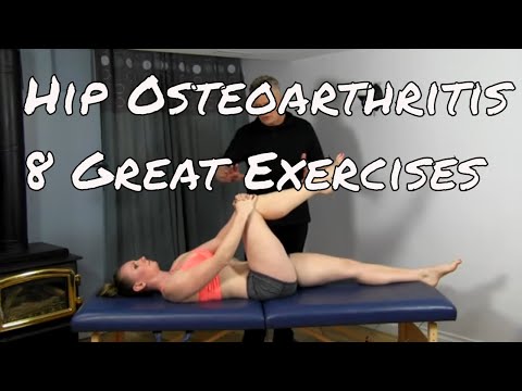 Видео: 8 отличных упражнений при остеоартрите тазобедренного сустава