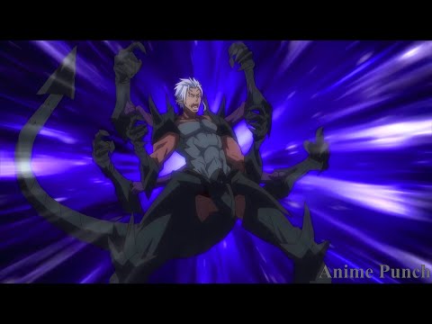 Видео: Бой Шион против князя Клеймана | Аниме О моём перерождении в слизь 2 Сезон