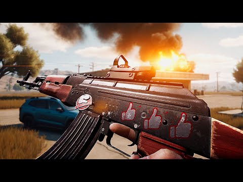Видео: КАЛАШ СТАЛ ХОРОШ В PUBG