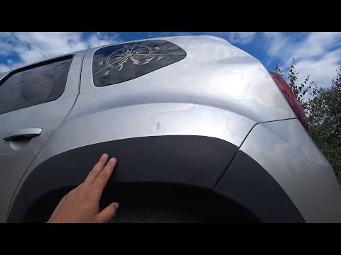 Видео: Снял накладку через 6 лет, на Рено Дастер, что под ней???