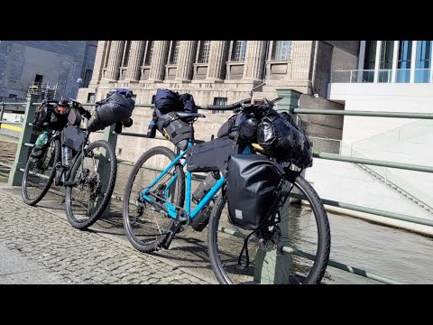 Видео: Переезд в Норвегию на Велосипеде) Германия, Берлин