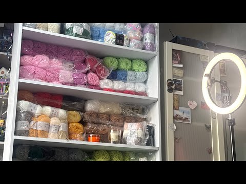 Видео: Огромная распаковка 🛍️ 15 кг пряжи 🧶 готовимся к вязальному марафону 🌸