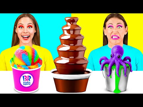 Видео: Предизвикателство Фондю с Шоколадов Фонтан | Забавни Ситуации