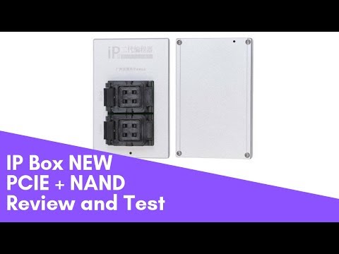 Видео: ip box review and test \ Программатор ipbox NAND + PCIE обзор и тест