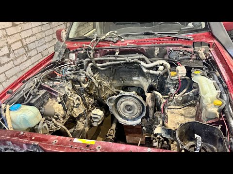 Видео: Nissan Patrol Y61- cвап ZD30 Ddti на ZD30 Common Rail - Часть 2