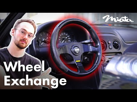 Видео: Как поменять руль на Mazda MX5
