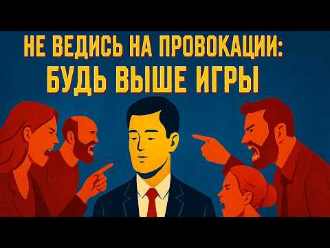Видео: Как реагировать на провокации правильно! Виды провокаций и способы им противостоять эффективно