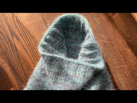 Видео: Снуд спицами | как связала из носочной пряжи и мохера