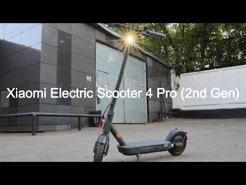 Видео: Электросамокат Xiaomi Electric Scooter 4 Pro (2nd Gen). Задний привод и поворотники.