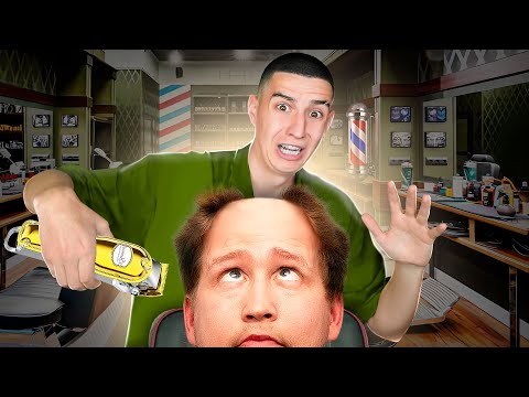 Видео: СТАЛ ПАРИКМАХЕРОМ НА 24 ЧАСА ЧЕЛЛЕНДЖ! БАРБЕРШОП В VR!