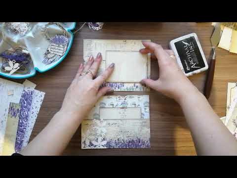 Видео: Мини-альбом/1 и 2 развороты/процесс создания