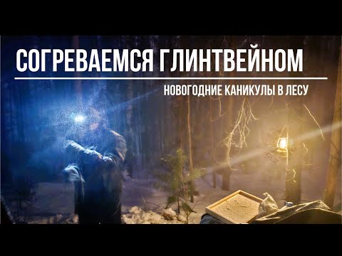 Видео: Согреваемся глинтвейном. Новогодние каникулы в лесу