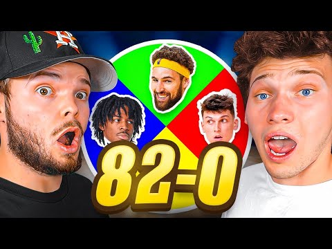 Видео: Вращайте колесо фортуны и соберите команду НБА с Джессером, которая выиграет 82-0!