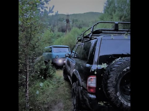 Видео: Дакар отдыхает, жёсткая, но красивая тайга