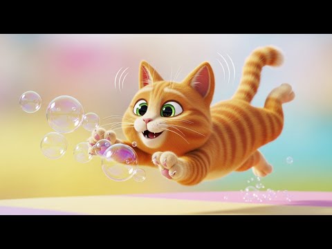 Видео: Кот, который любил пузыри | Лучшие Детские Песни и Рифмы