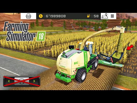 Видео: FS 18: Собирайте кукурузу и измельчайте с помощью KRONE | Многопользовательский игровой процесс F...