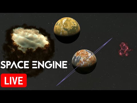 Видео: ПУТЕШЕСТВИЕ ПО ВСЕЛЕННОЙ (часть 8) | Space Engine Стрим