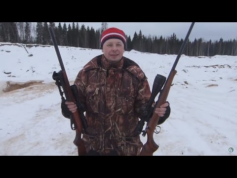 Видео: Мелкашки ТОЗ-78-15 и CZ-455. Сравнение и отстрел.