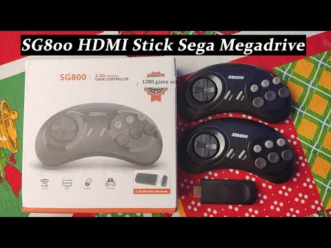 Видео: SG800 HDMI Stick Sega Megadrive - Ещё один стик [Консоль с AliExpress]