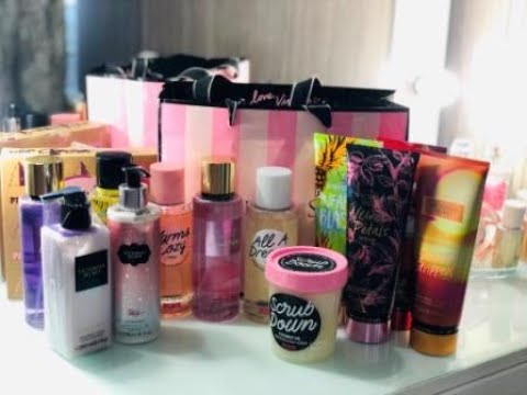 Видео: Покупки Victoria's Secret  mists для тела, лосьоны, сумка шопер