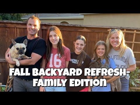 Видео: Backyard Fall Refresh — семейное издание!