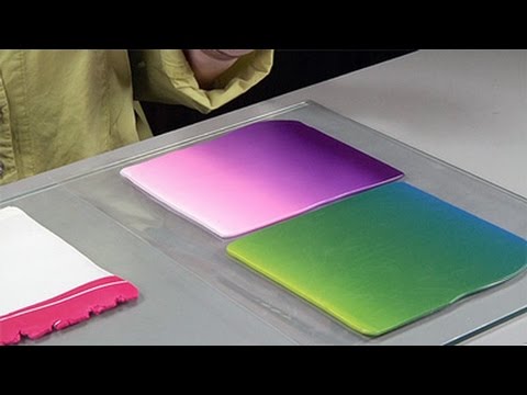 Видео: Полезные инструменты: техника смешивания полимерной глины Skinner Blend от Деб ДеВольф