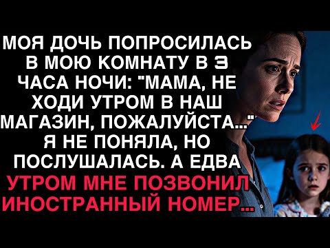 Видео: В НОЧИ ДОЧЬ ПРОШЕПТАЛА: «МАМА, НЕ ХОДИ В МАГАЗИН…» — А УТРОМ ПОЗВОНИЛ ИНОСТРАННЫЙ НОМЕР.