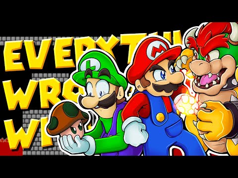 Видео: Всё не так с Super Mario Bros.: потерянные уровни за 14 с половиной минут