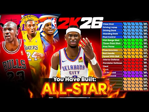 Видео: НОВАЯ СБОРКА С 10 ЗНАЧКАМИ ЛЕГЕНДЫ И НАВСЕГДА ИЗМЕНИТ МЕТУ...NBA2K26