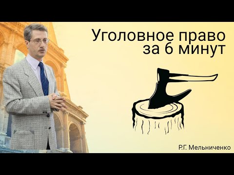 Видео: Уголовное право за 6 минут