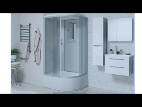 Видео: Демонтаж-монтаж душевой кабины Niagara NG 2310-14L Левая