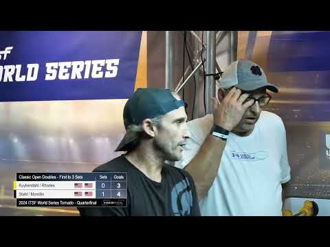 Видео: М. Шталь/Т. Макмиллин против С. Куйкендалл/Дж. Роудс — Открытый классический четвертьфинал — ITSF...