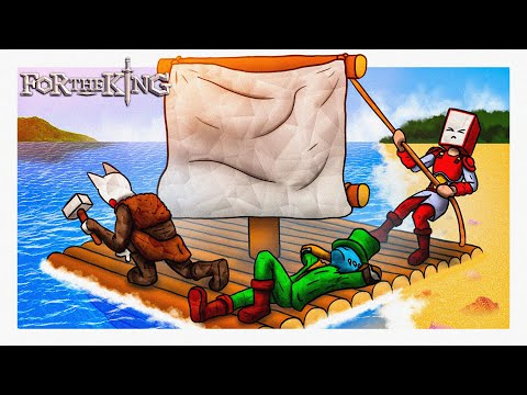 Видео: ТЕПЕРЬ У НАС ЕСТЬ ПЛОТ! ЧТО ЖЕ ТАМ, В БЕСКРАЙНИХ ВОДАХ? ЗА КОРОЛЯ! - For The King